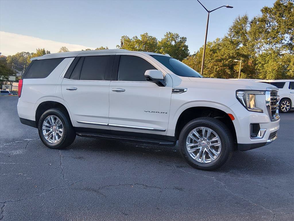 Used 2021 GMC Yukon SLT w/ SLT Luxury Plus Package RWD image 2