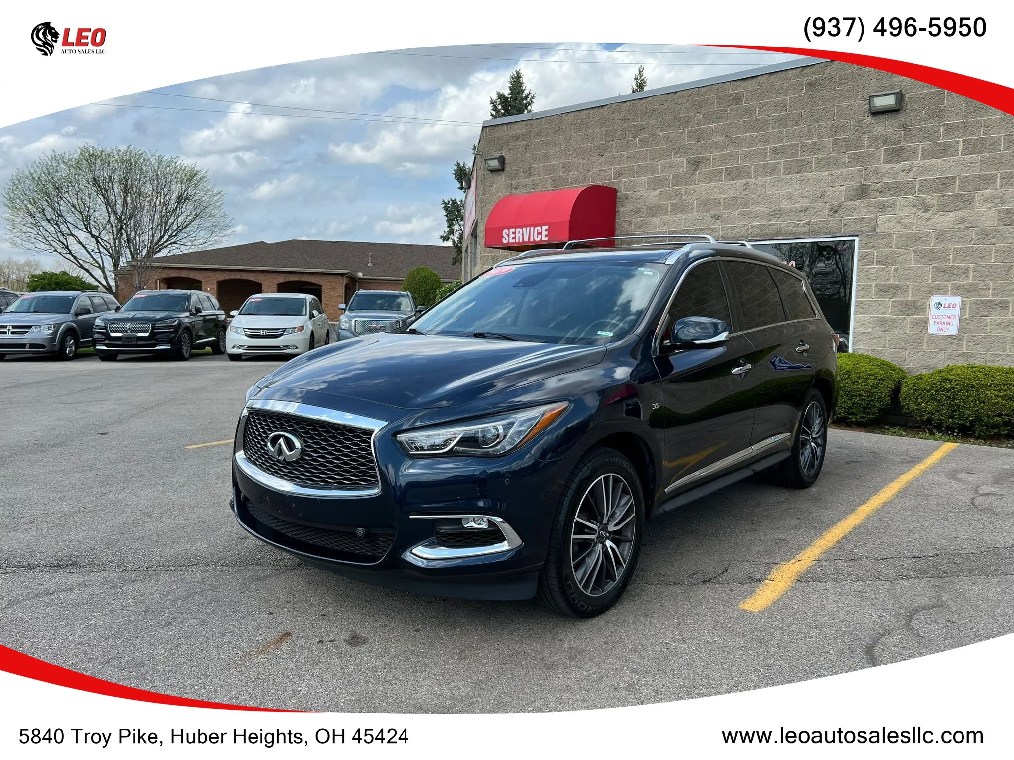 Used 2019 INFINITI QX60 Luxe w/ Sensory Package AWD/4WD image 1