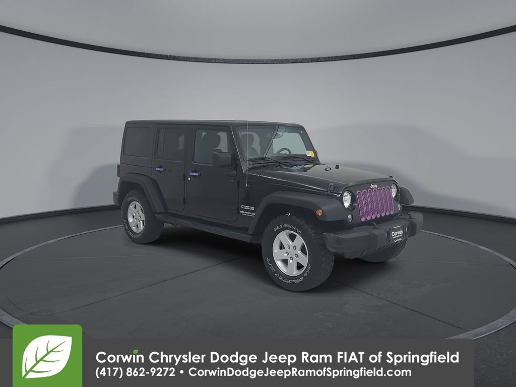 Certified 2017 Jeep Wrangler Unlimited Sport w/ Quick Order Package 24S image 3