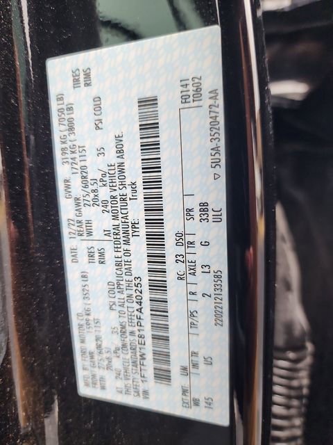 Used 2023 Ford F150 XLT w/ Equipment Group 302A High image 35