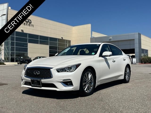 Certified 2023 INFINITI Q50 Luxe w/ Cargo Package RWD image 1