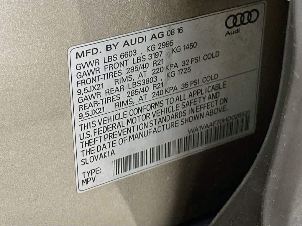 Used 2017 Audi Q7 3.0T Prestige AWD/4WD image 23