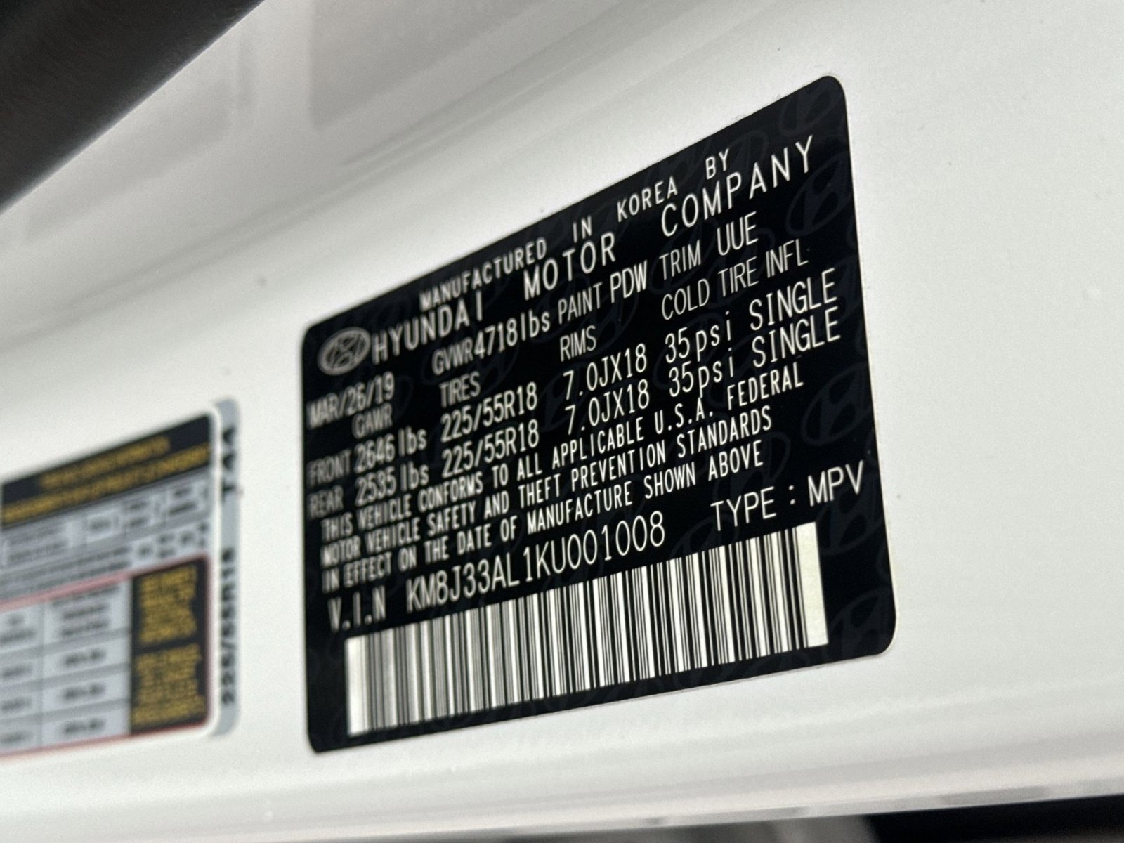 Used 2019 Hyundai Tucson Limited w/ Cargo Package image 25