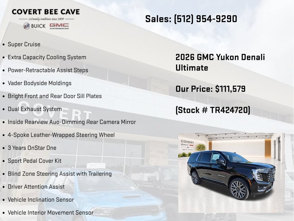 New 2026 GMC Yukon Denali Ultimate AWD/4WD image 37