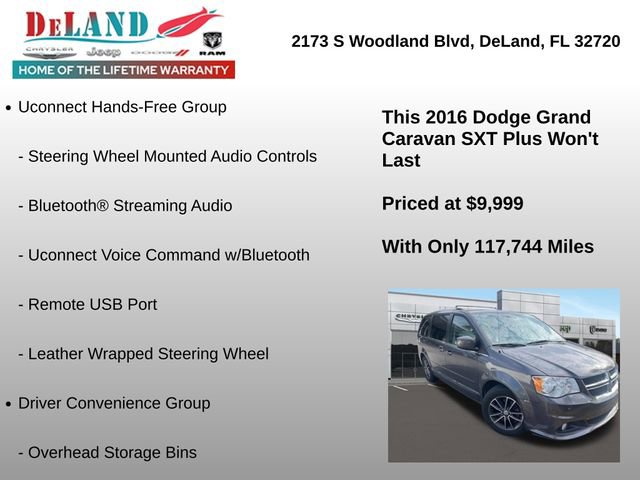 Used 2016 Dodge Grand Caravan SXT FWD image 4