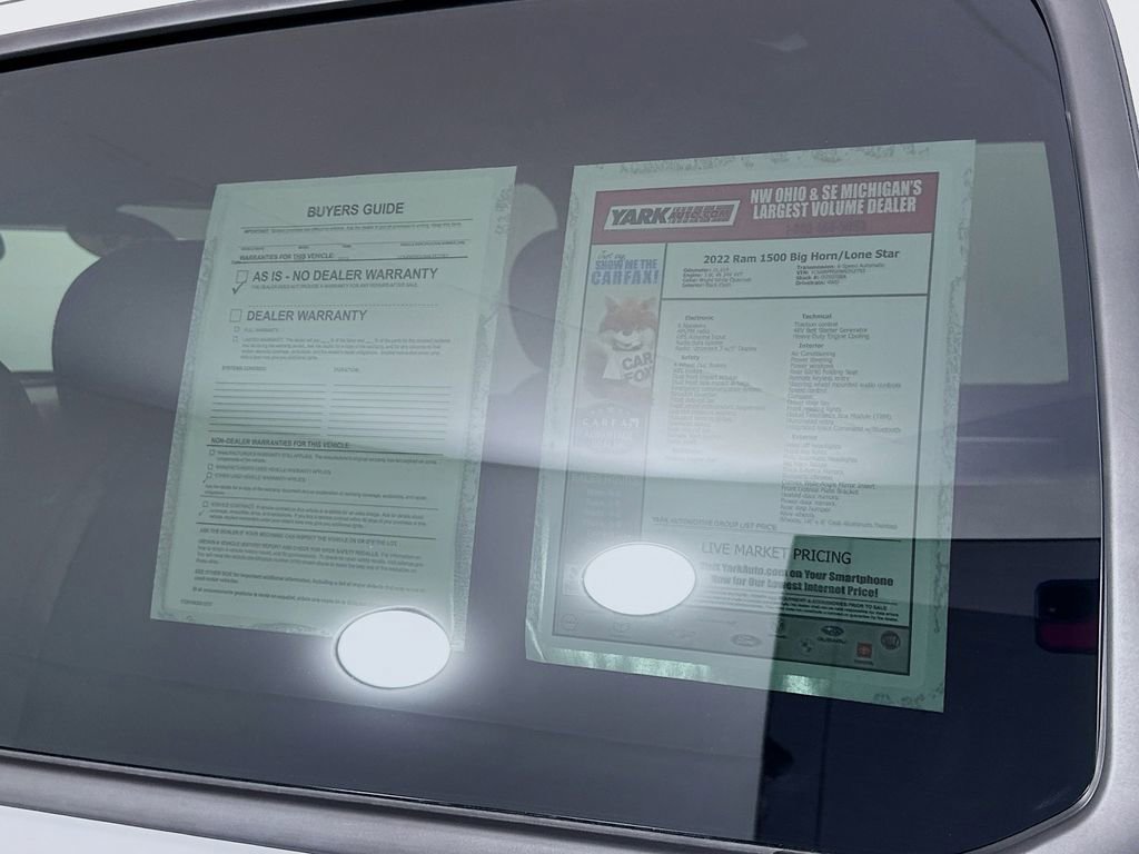 Certified 2022 RAM 1500 Big Horn image 16