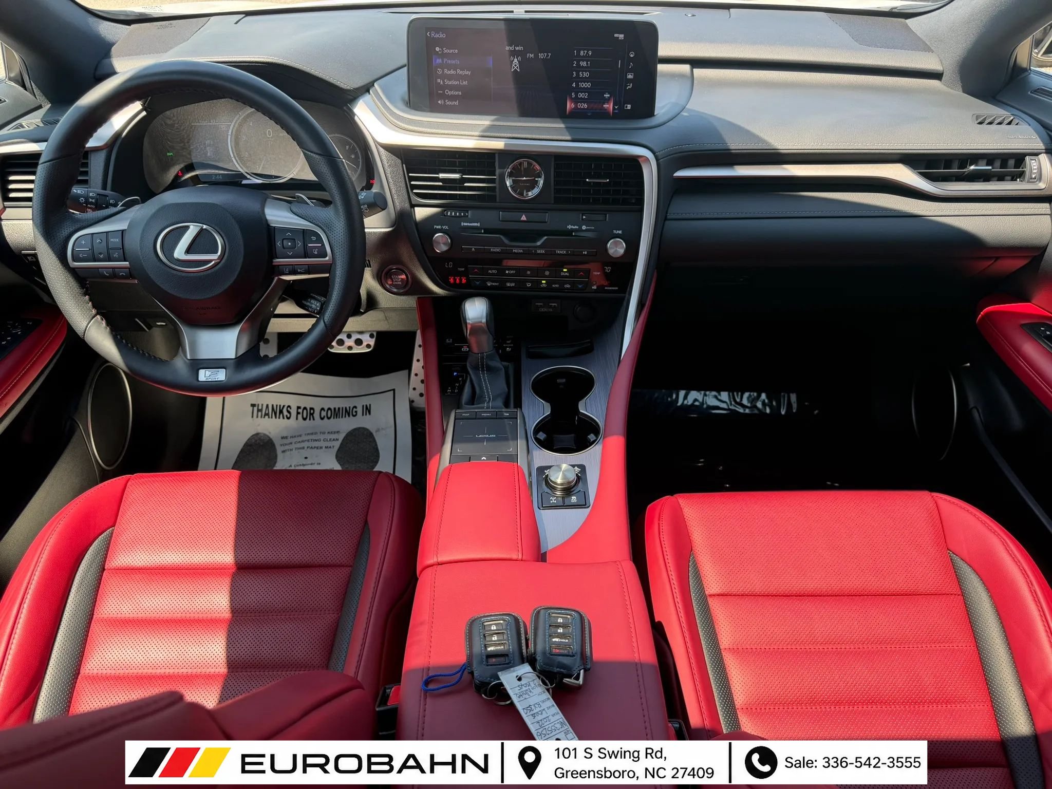Used 2022 Lexus RX 350 F Sport w/ Accessory Package AWD/4WD image 16