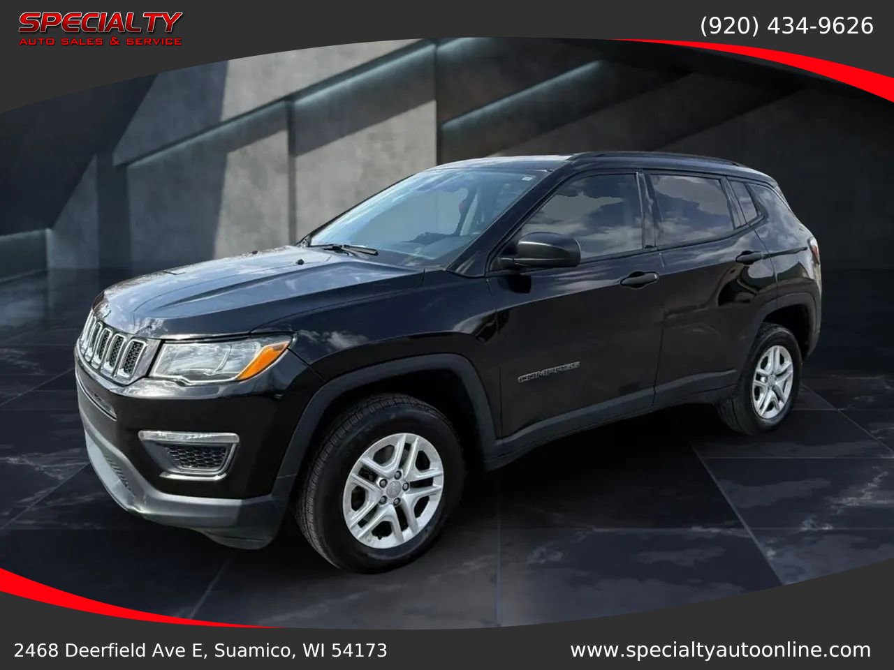 Used 2018 Jeep Compass Sport w/ Cold Weather Group image 6