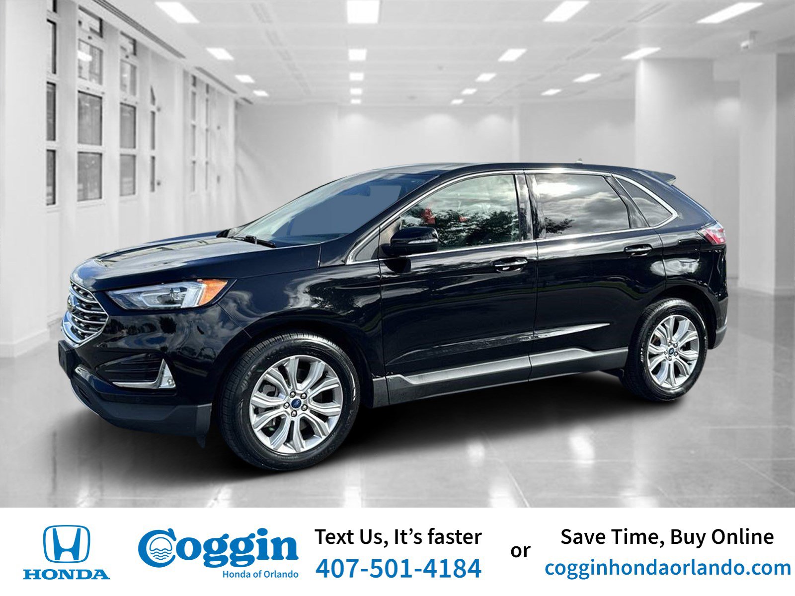 Used 2022 Ford Edge Titanium w/ Class II Trailer Tow Package