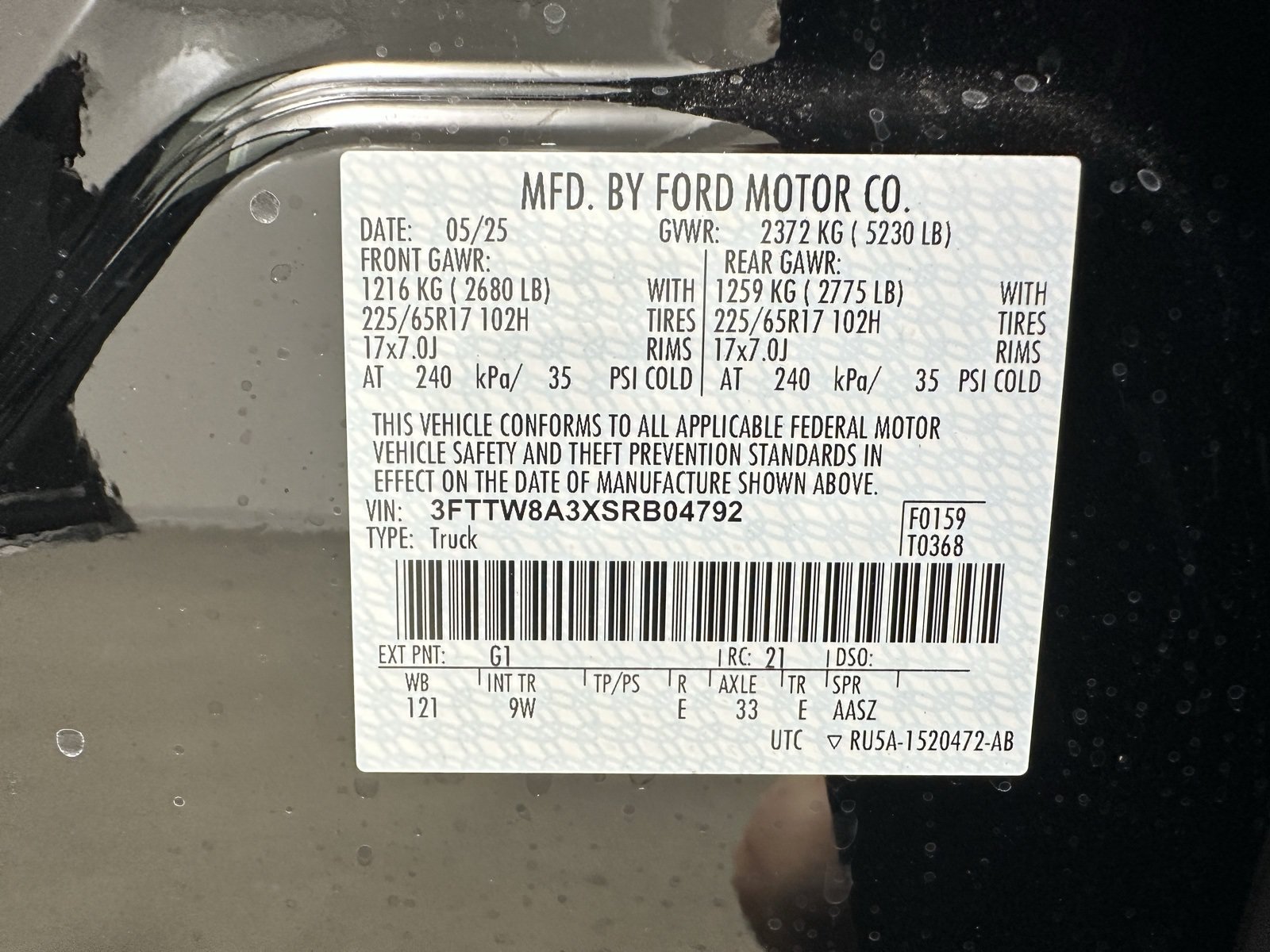 New 2025 Ford Maverick XL FWD image 26
