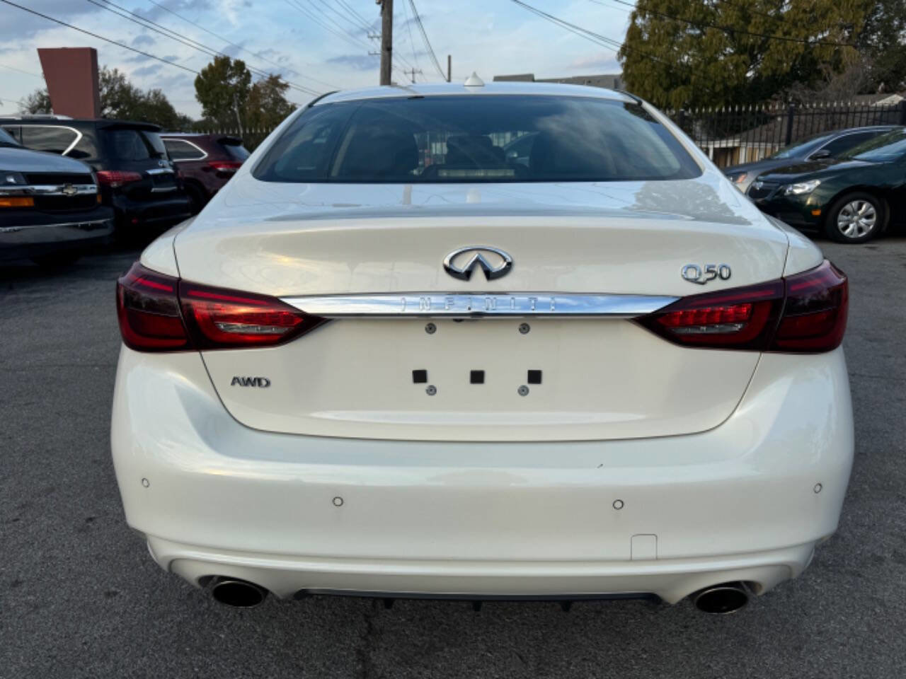 Used 2021 INFINITI Q50 Luxe w/ Cargo Package image 7