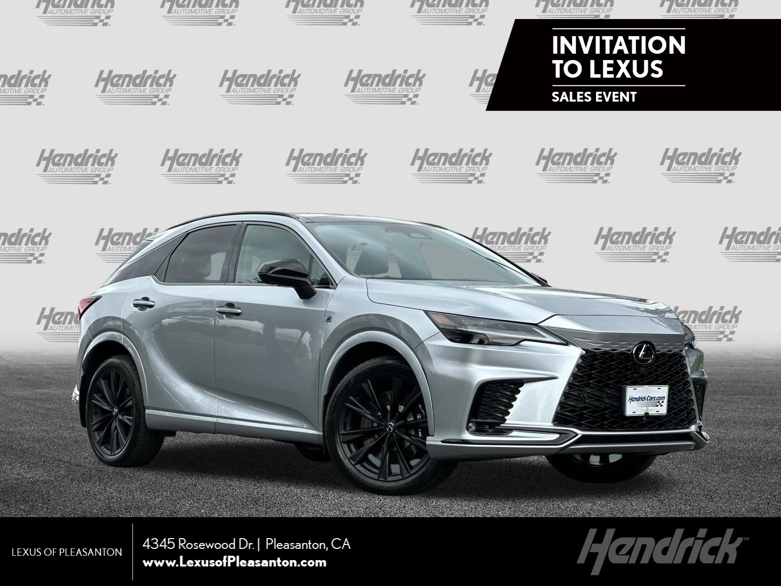 Certified 2023 Lexus RX 500h F Sport w/ Cold Area Package image 1