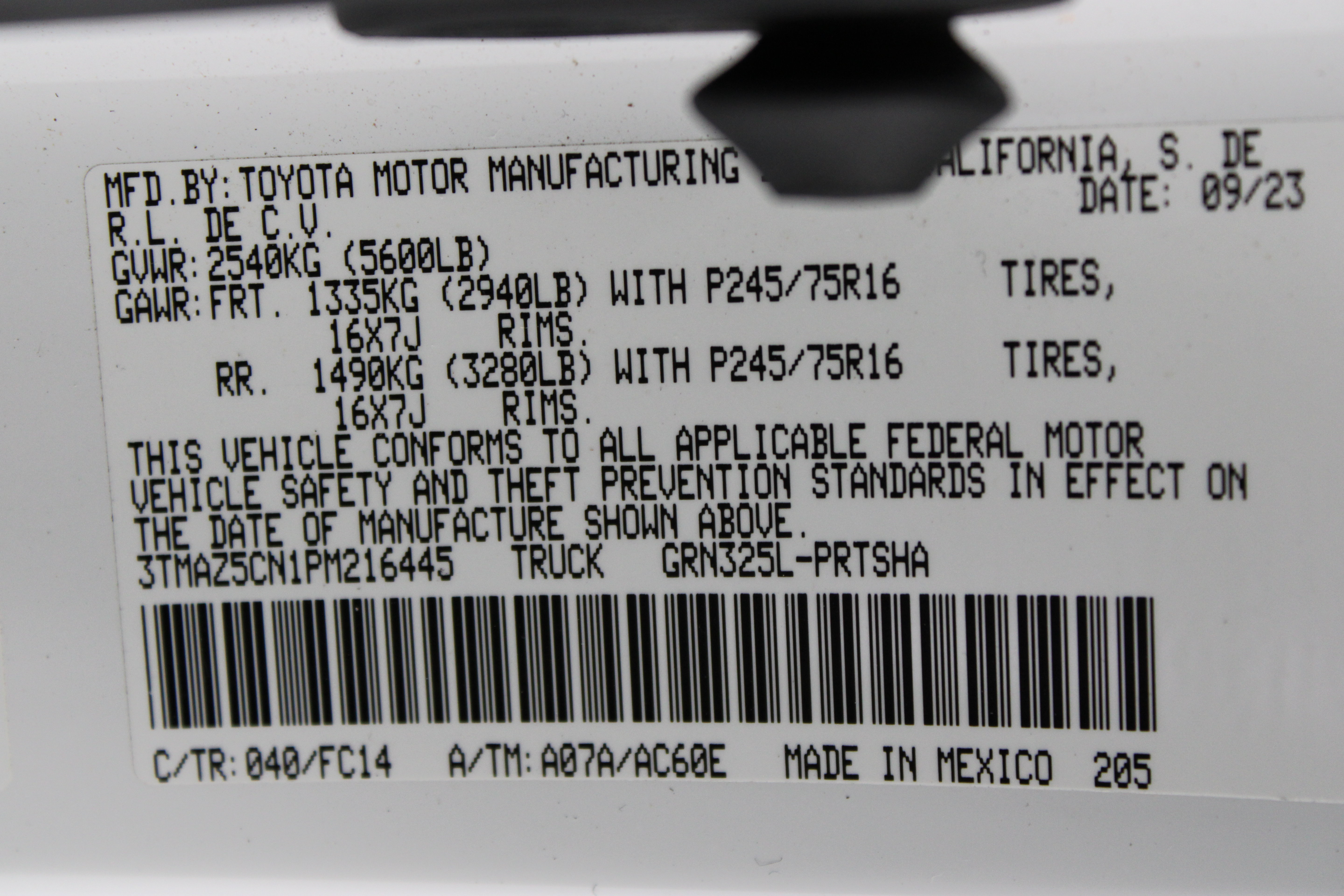 Used 2023 Toyota Tacoma SR5 RWD image 38