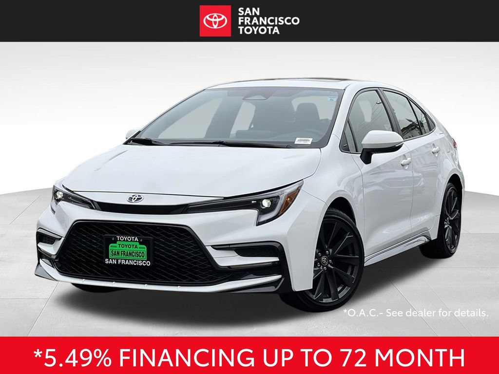 Certified 2024 Toyota Corolla SE w/ SE Package FWD image 1