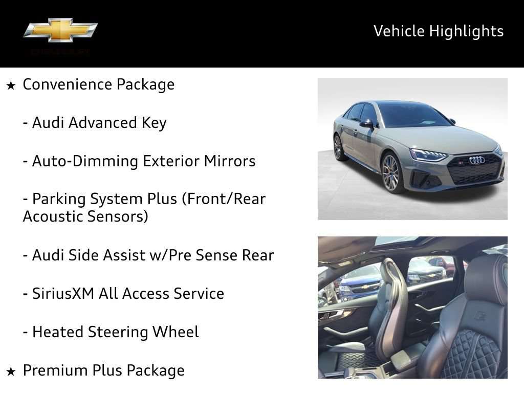 Used 2021 Audi S4 Premium Plus w/ Premium Plus Package AWD/4WD image 20