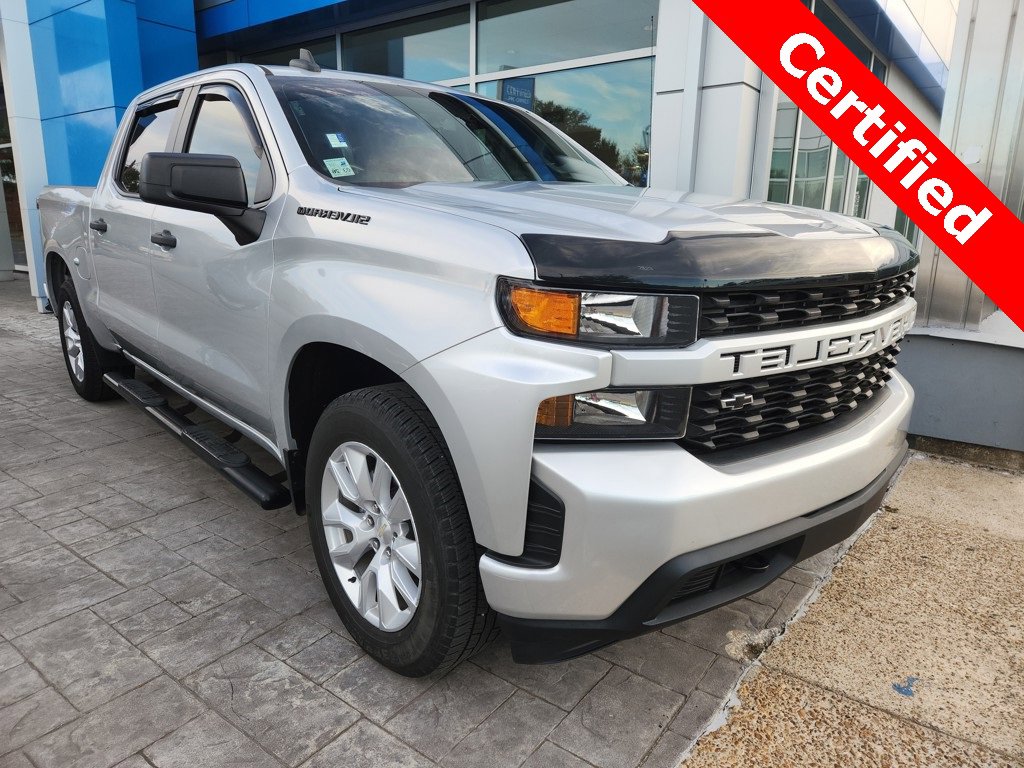 Certified 2022 Chevrolet Silverado 1500 Custom w/ LPO, Dark Essentials Package image 1