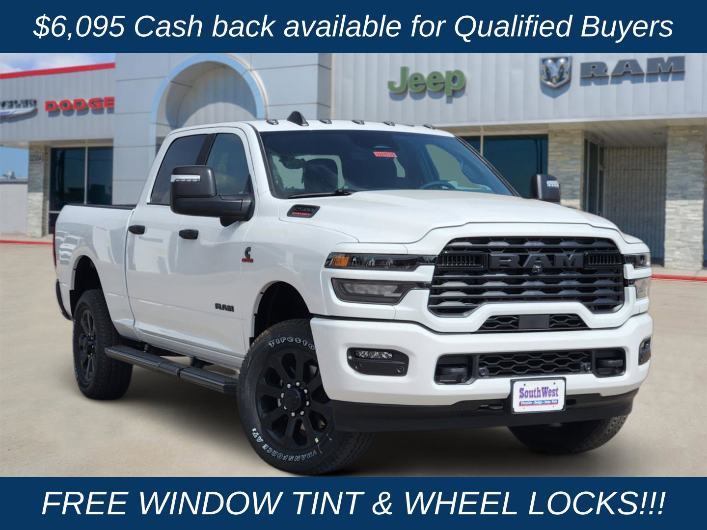 New 2026 RAM 2500 Lone Star AWD/4WD 360° Tour