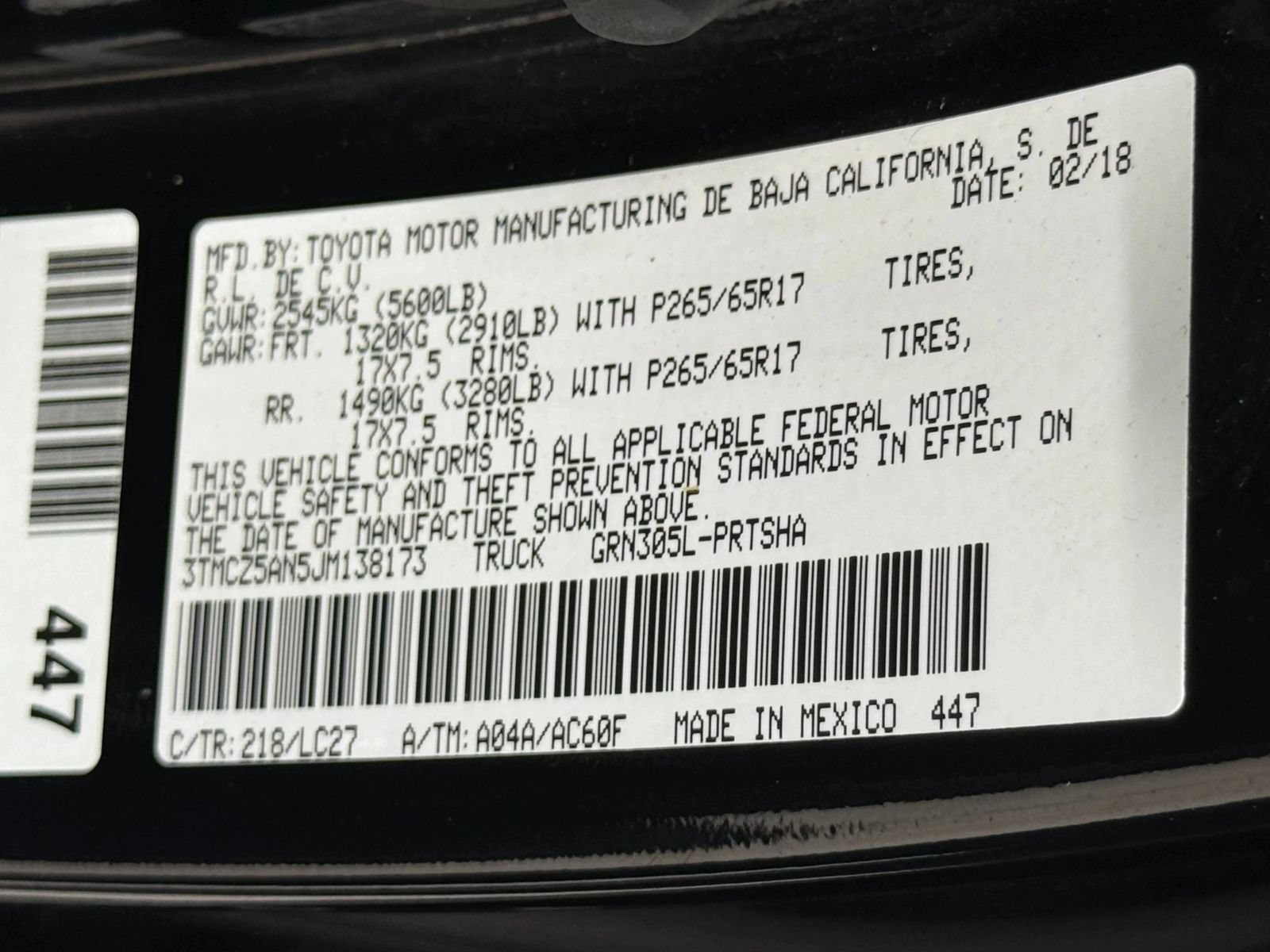 Used 2018 Toyota Tacoma TRD Sport AWD/4WD image 41
