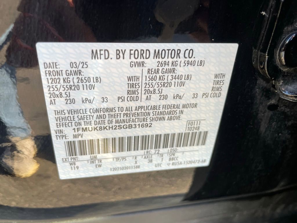 Used 2025 Ford Explorer ST-Line AWD/4WD image 45