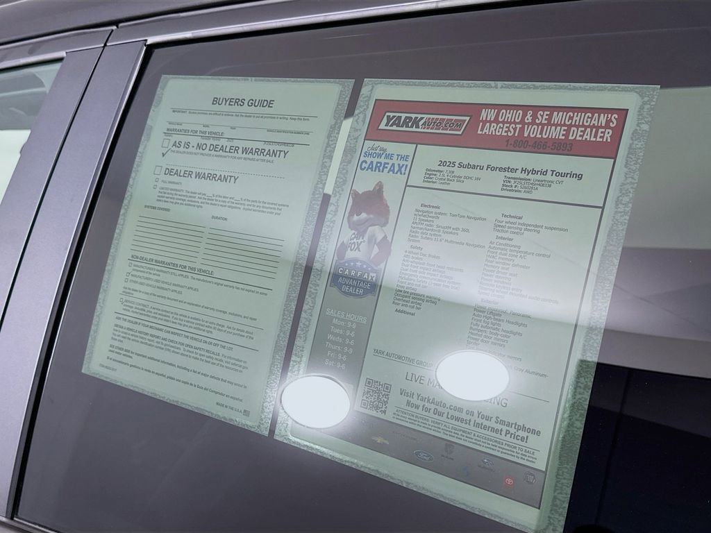 Certified 2025 Subaru Forester Touring image 13