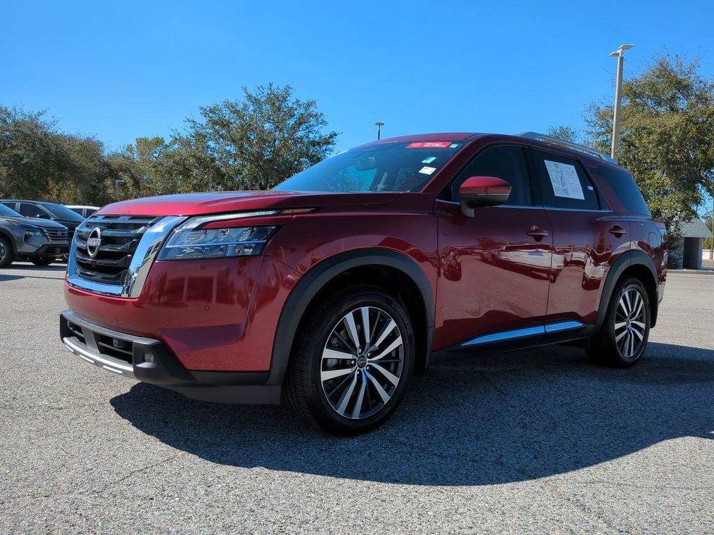 Certified 2022 Nissan Pathfinder Platinum w/ Cargo Package image 2