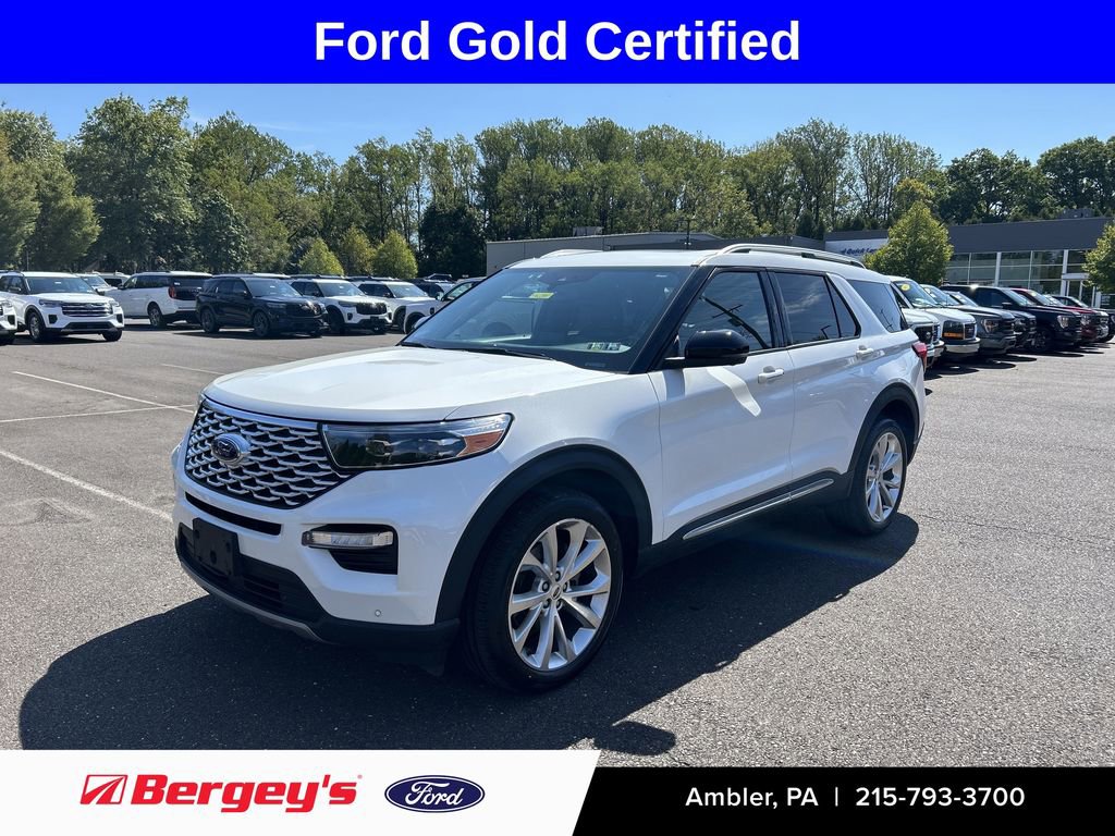 Certified 2022 Ford Explorer Platinum w/ Equipment Group 601A