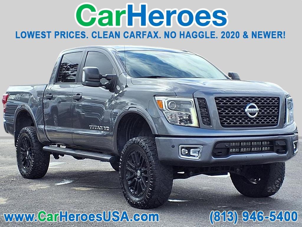 Used 2019 Nissan Titan PRO-4X w/ Pro-4x Convenience Package image 1