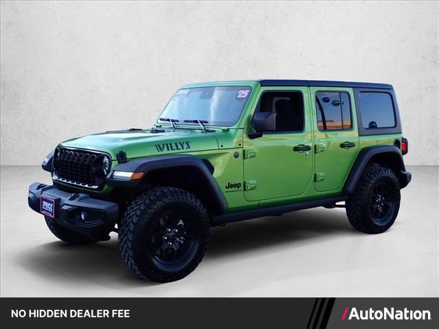 Used 2025 Jeep Wrangler Unlimited Sport AWD/4WD image 1