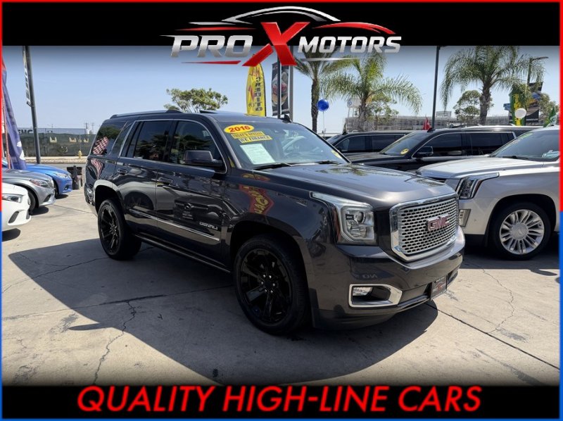 Used 2016 GMC Yukon Denali w/ Open Road Package AWD/4WD image 1