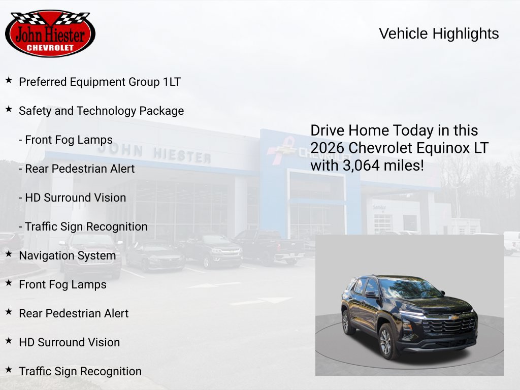 New 2026 Chevrolet Equinox LT w/ Safety and Technology Package FWD image 5