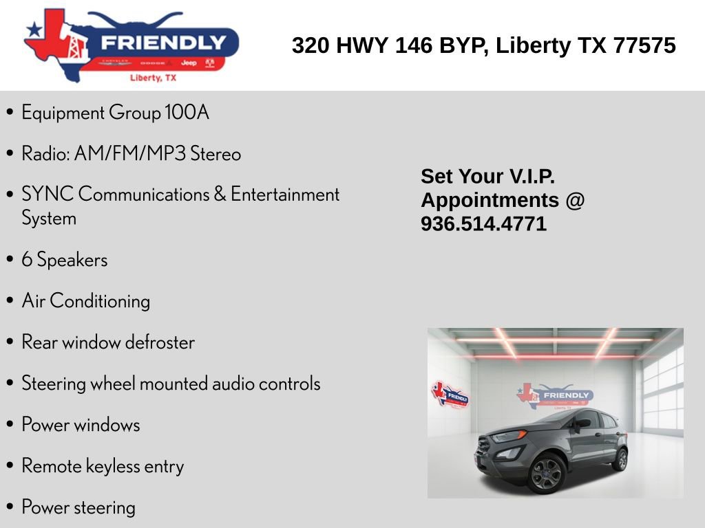 Used 2021 Ford EcoSport S image 5