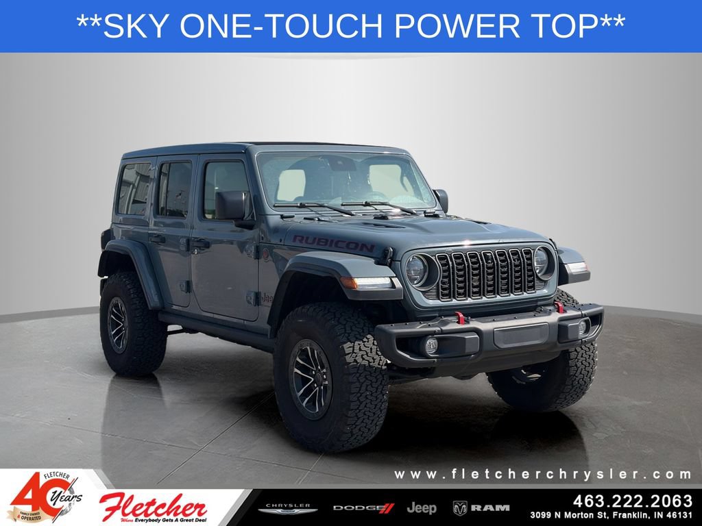 Used 2025 Jeep Wrangler Unlimited Rubicon AWD/4WD image 1