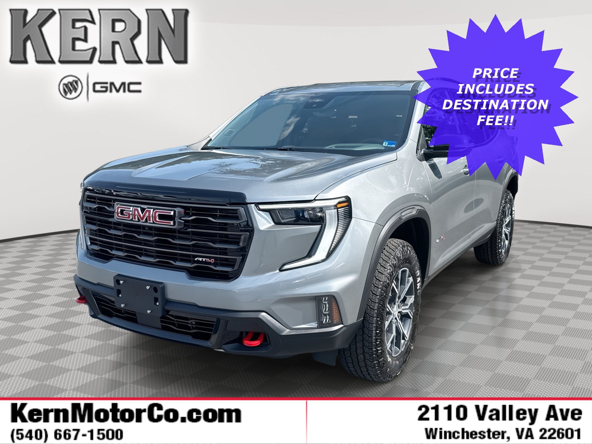 New 2026 GMC Acadia AT4 w/ Luxury Package