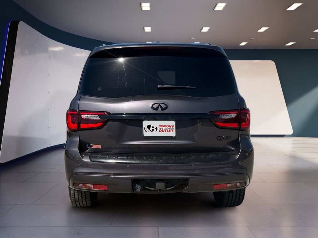 Used 2023 INFINITI QX80 Luxe w/ All-Season Package RWD image 4