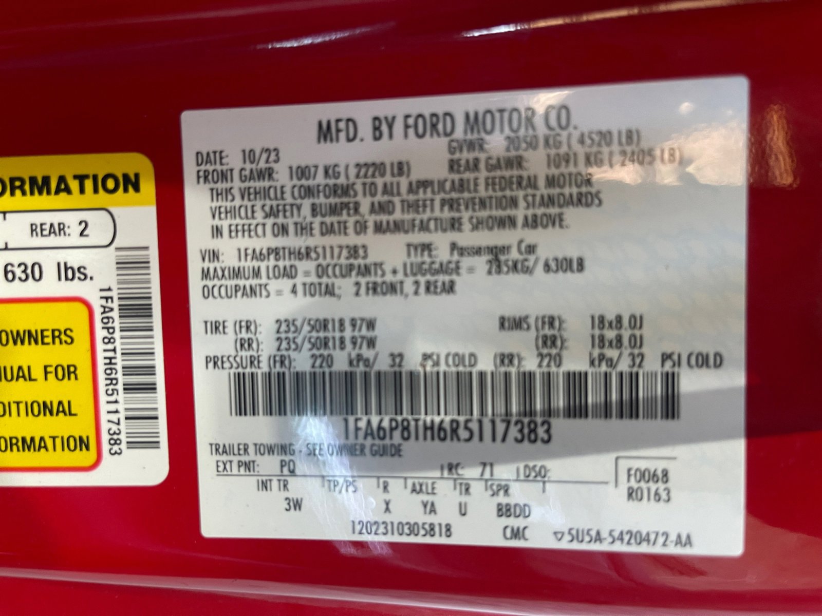 Used 2024 Ford Mustang Premium image 23