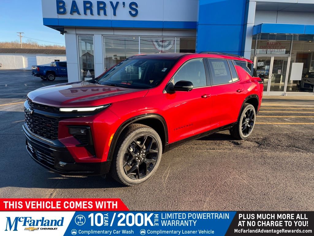 New 2026 Chevrolet Traverse RS w/ LPO, Floor Liner Package image 1