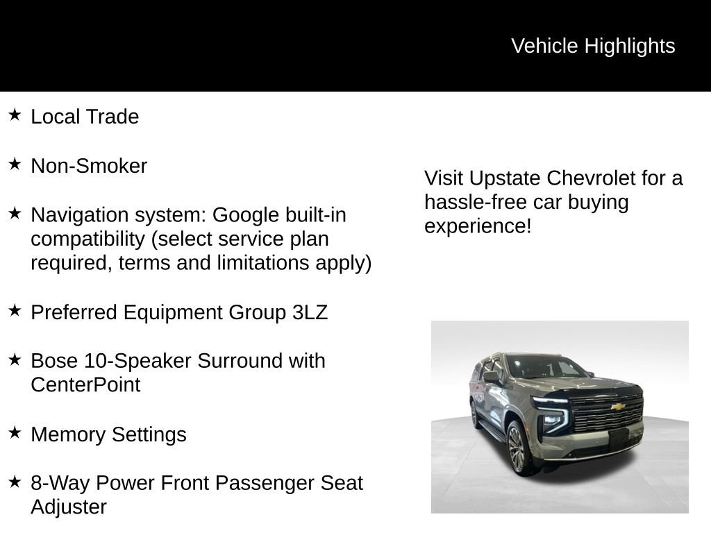 Used 2025 Chevrolet Suburban High Country AWD/4WD image 9