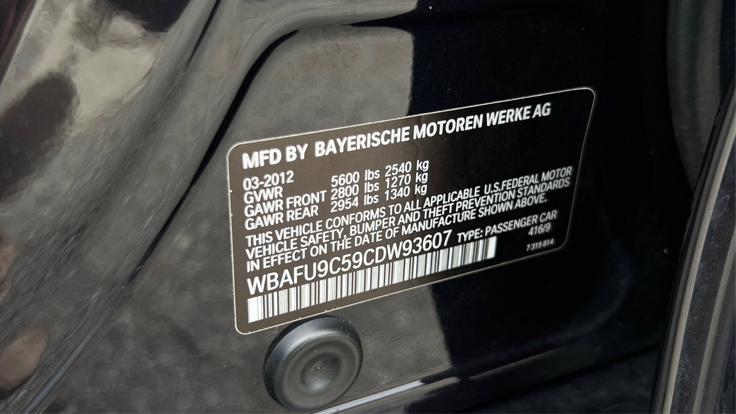 Used 2012 BMW 550i xDrive Sedan AWD/4WD image 55