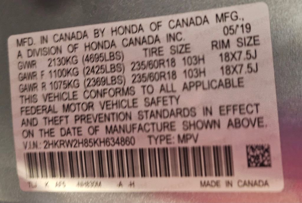 Used 2019 Honda CR-V EX-L image 25