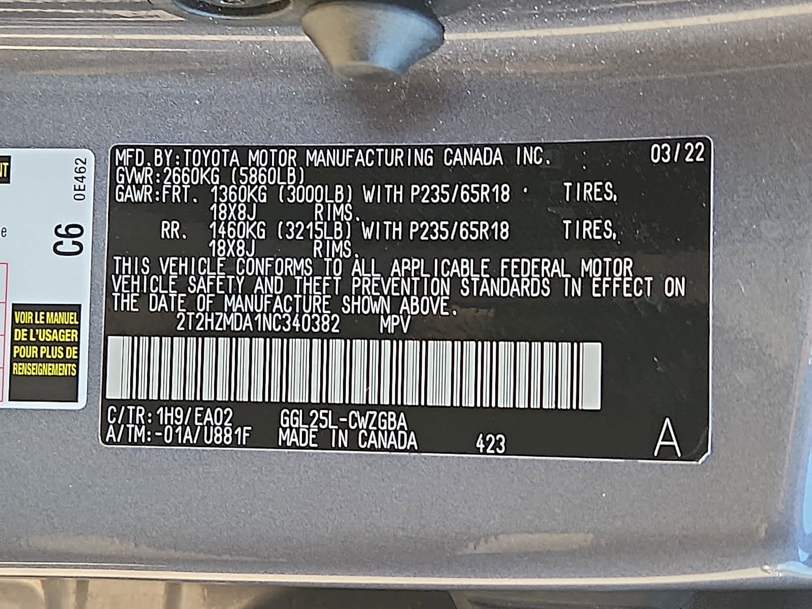 Used 2022 Lexus RX 350 AWD w/ Premium Package image 29