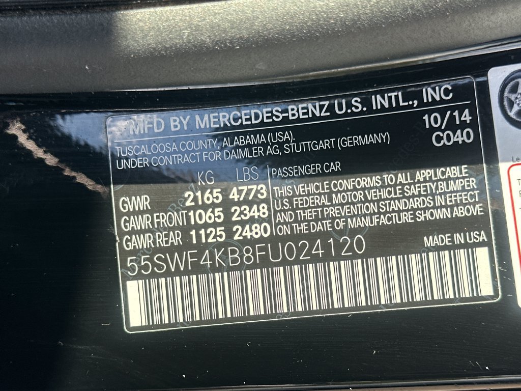 Used 2015 Mercedes-Benz C 300 4MATIC Sedan image 37