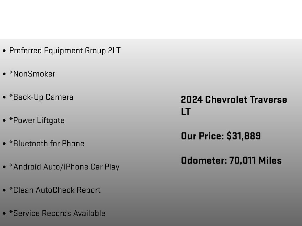 Used 2024 Chevrolet Traverse LT AWD/4WD image 6