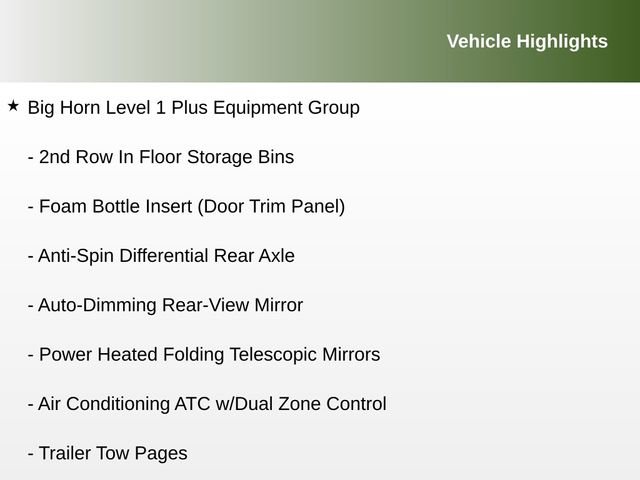 Used 2025 RAM 2500 Big Horn image 9