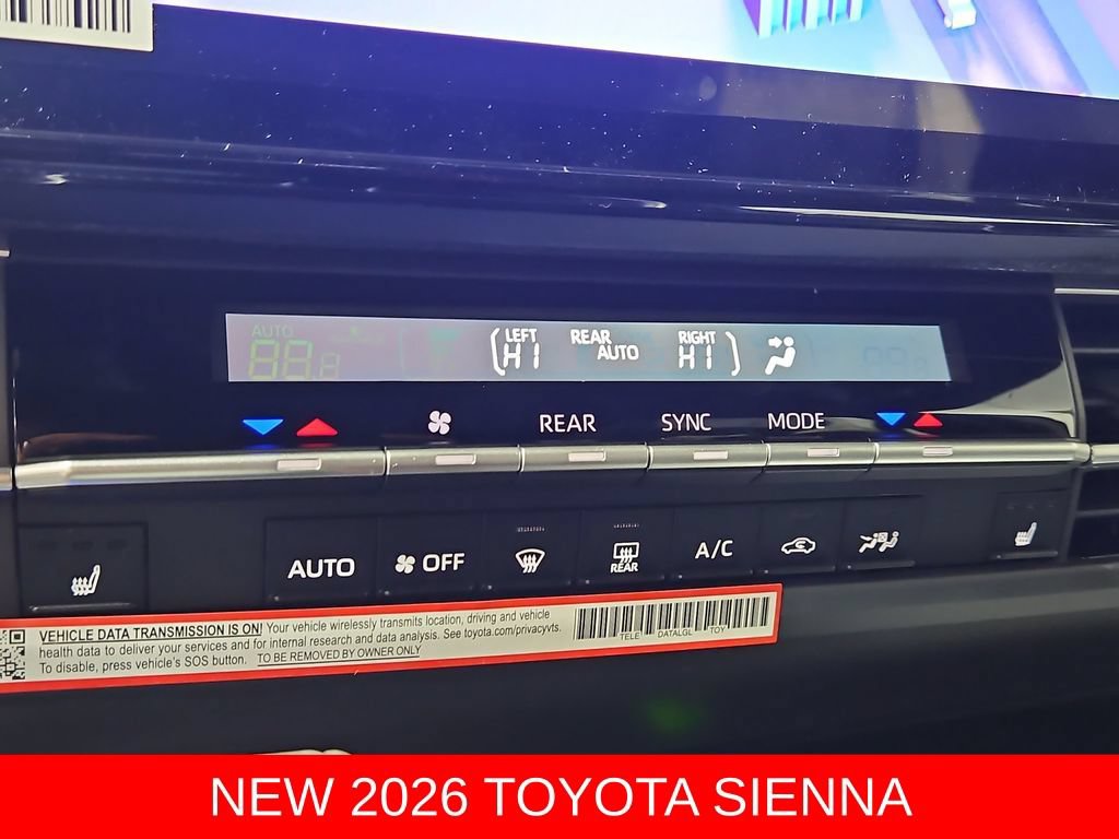 New 2026 Toyota Sienna XSE FWD image 19