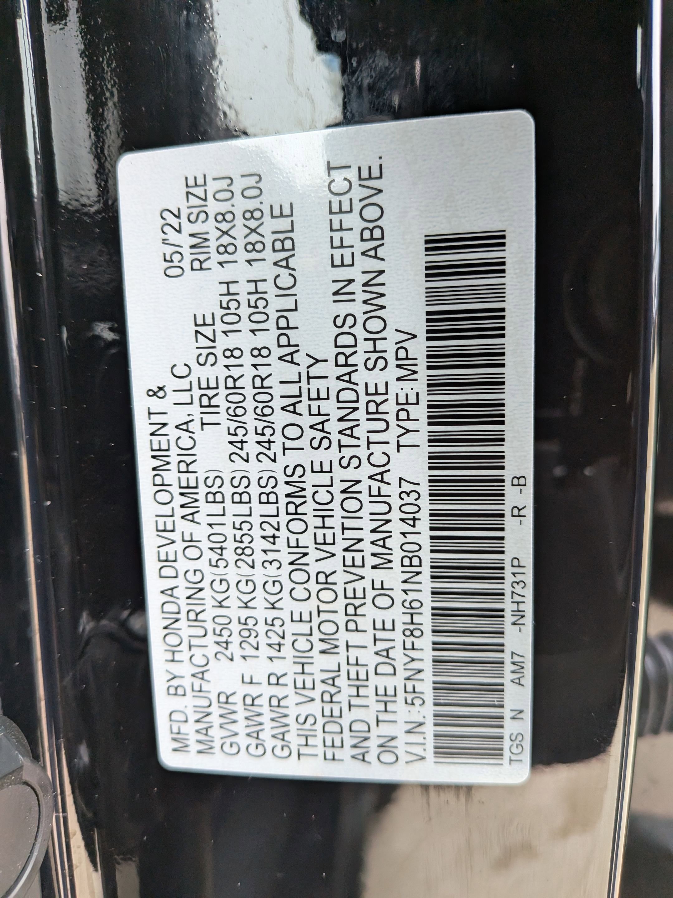 Used 2022 Honda Passport TrailSport image 37