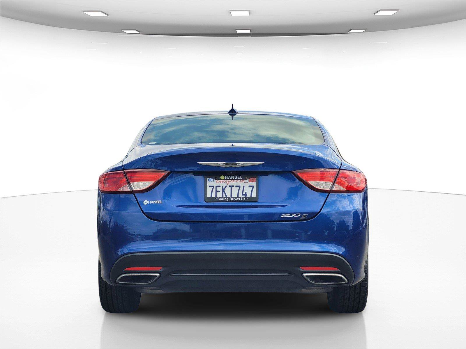Used 2015 Chrysler 200 S w/ Navigation & Sound Group I FWD image 7