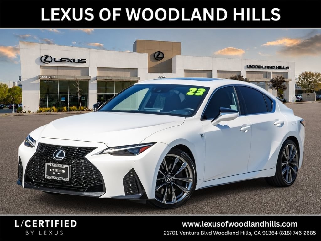 Certified 2023 Lexus IS 350 F Sport w/ Navigation Package RWD image 1
