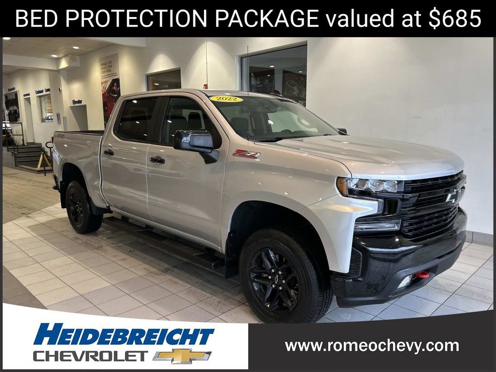 Certified 2022 Chevrolet Silverado 1500 LT Trail Boss w/ Bed Protection Package