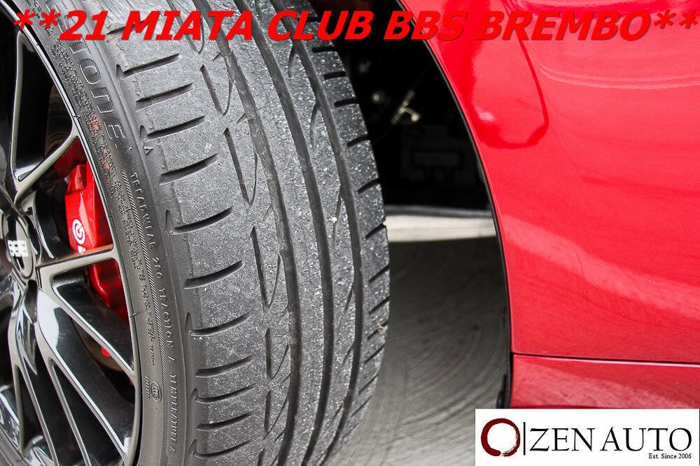 Used 2021 MAZDA MX-5 Miata Club w/ Brembo/BBS Recaro Package image 46