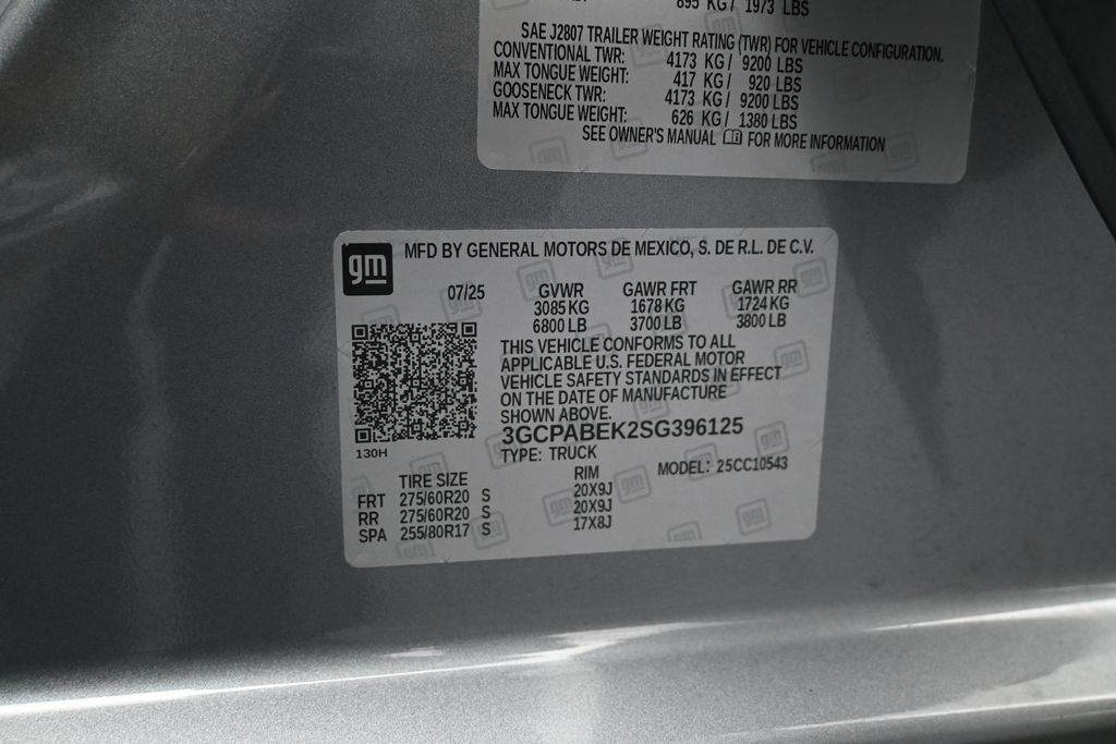 Certified 2025 Chevrolet Silverado 1500 Custom RWD image 14